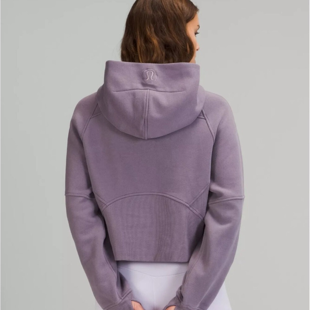 Dusky Lavender scuba half zip